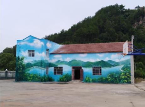 江陵彩绘墙绘一般制作的位置