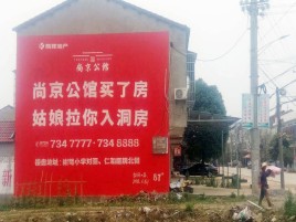 江陵墙体广告在乡镇、农村市场的媒体优势
