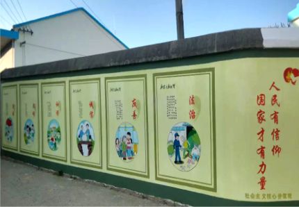 江陵文化墙施工攻略