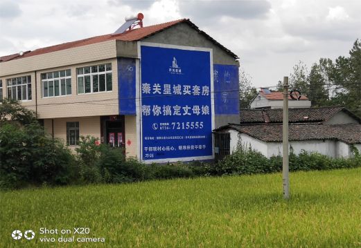 江陵决定墙体广告价格的因素有哪些?