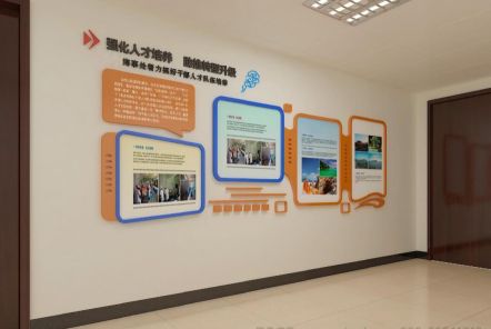 江陵如何才能设计出符合企业自身特征的文化墙？