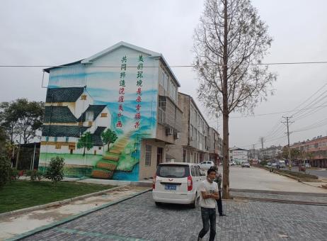 江陵墙绘的制作流程