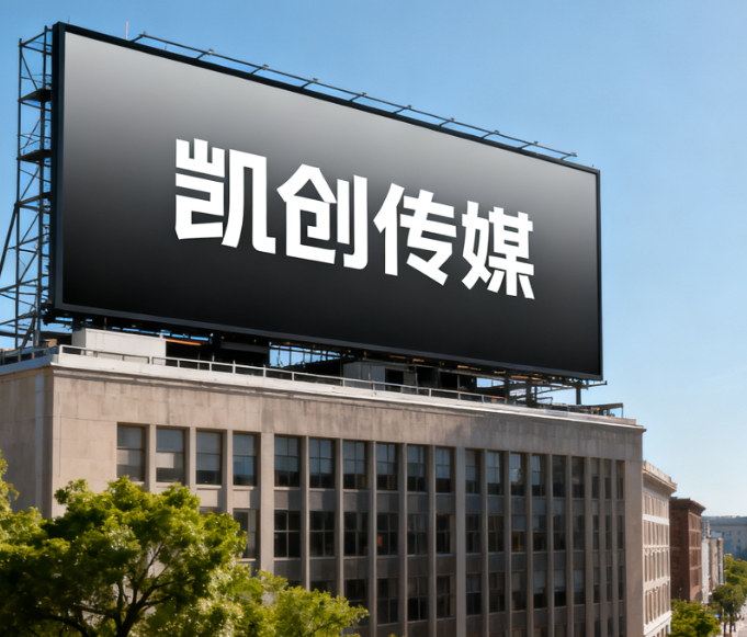 江陵户外广告牌的设计与制作