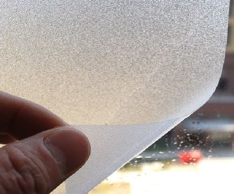 江陵玻璃门外面粘广告用什么材料好？